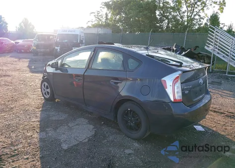 2014 Toyota Prius Three from USA, damaged, VIN JTDKN3DU6E0359966
